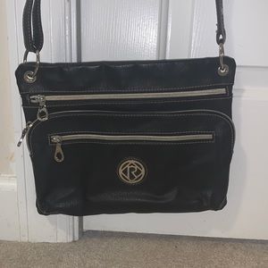 Relic man made leather cross body purse